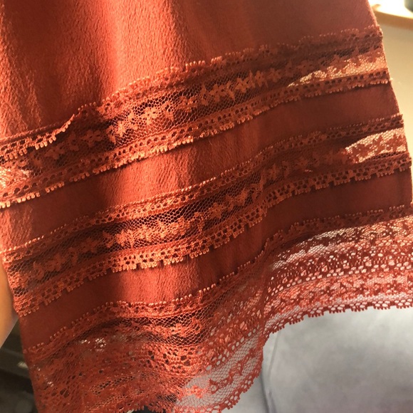 NWOT lace bell sleeve boho top - Picture 8 of 8